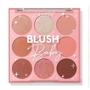 ColourPop Blush Baby Palette - Peach and Rose Hues